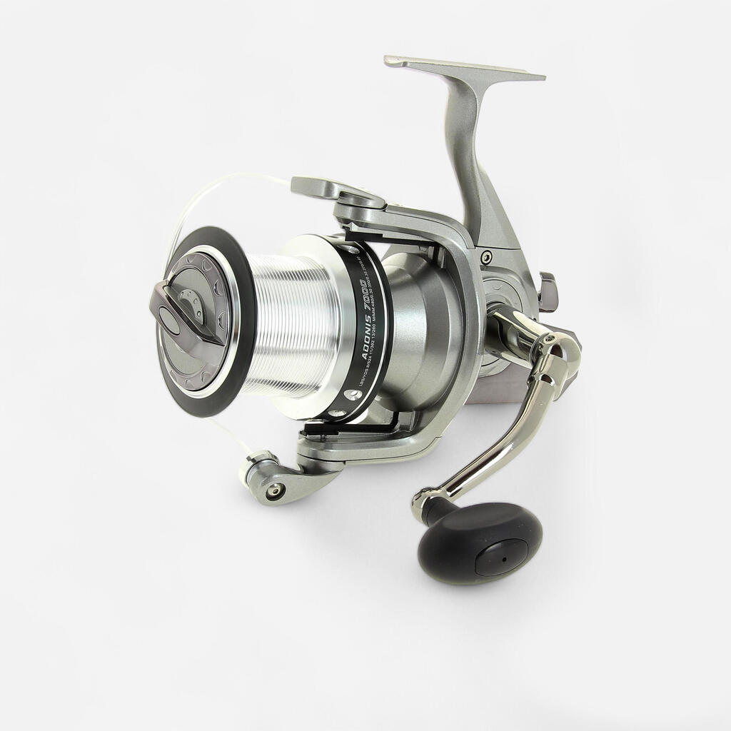 Moulinet de pêche en surfcasting ADONIS 7000 SILVER