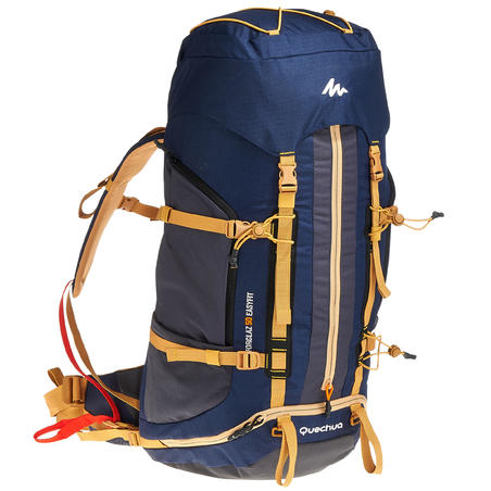 Easyfit Men's 50 Litre Mountain Trekking Backpack - Blue