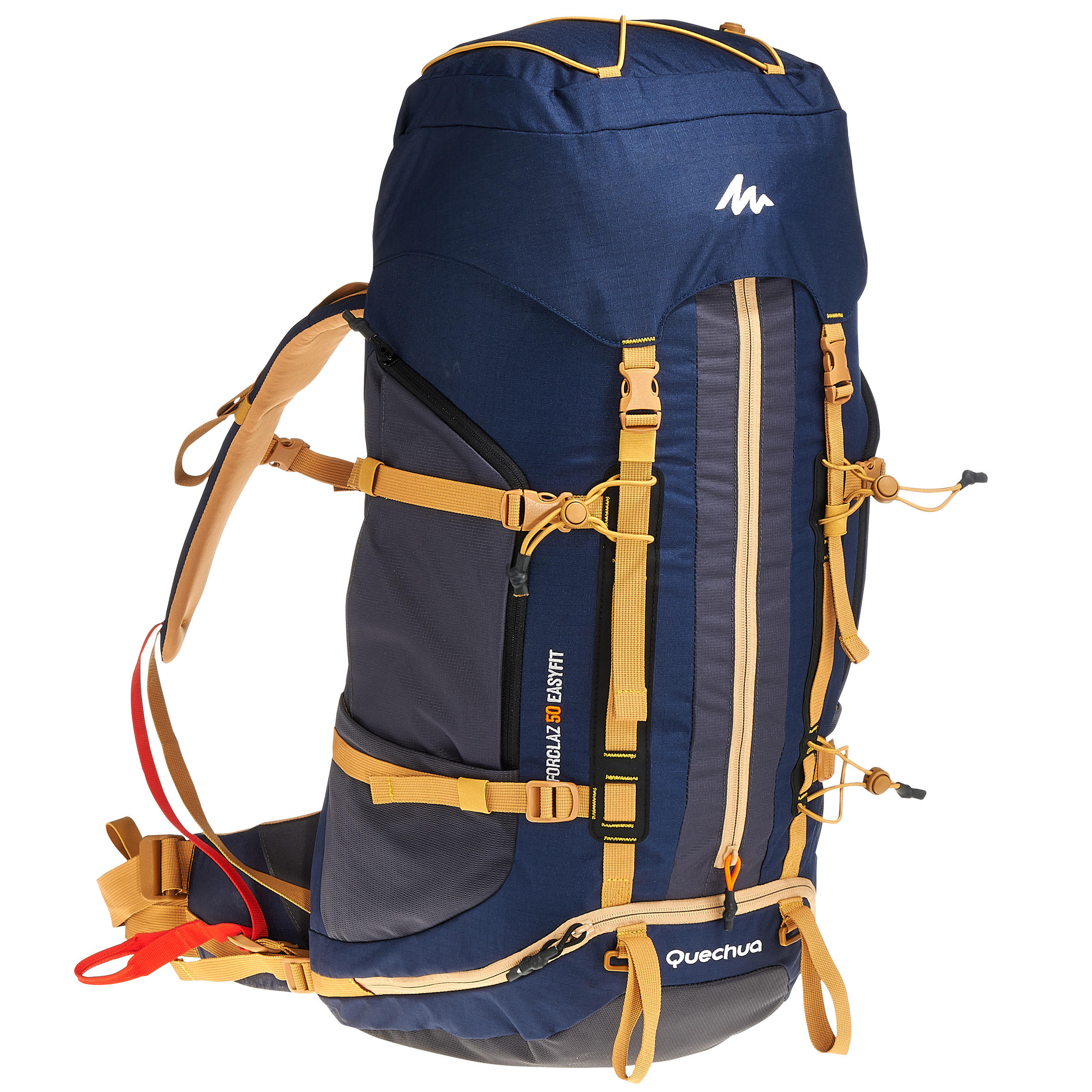 Forclaz Backpack Easyfit Voor Heren 50 Liter Blauw forclaz kopen in de aanbieding