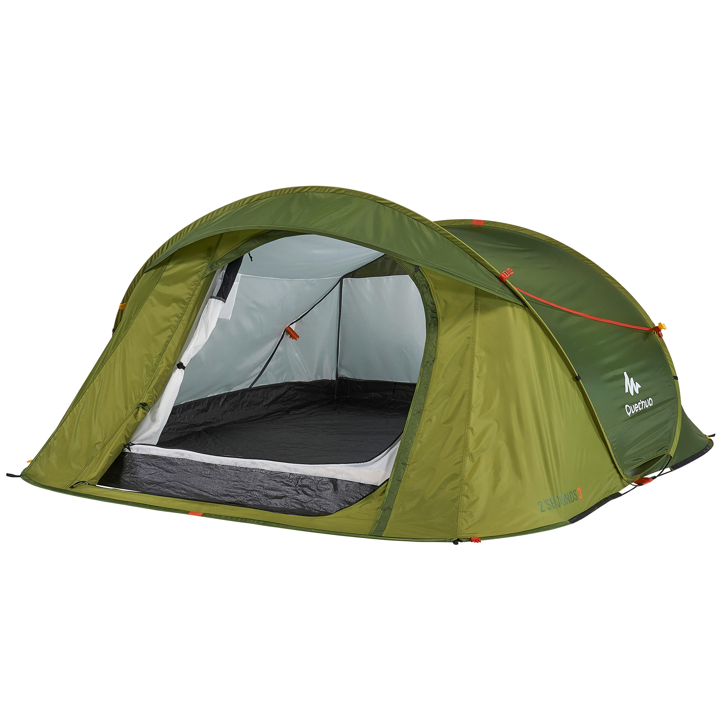 QUECHUA EASY 3 Person 2 Seconds Tent - Green