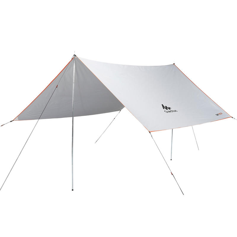 BÂCHE CAMPING / CAMP DU RANDONNEUR MONTAGNE FRESH BLANC BÂCHE CAMPING / CAMP DU RANDONNEUR MONTAGNE FRESH BLANC