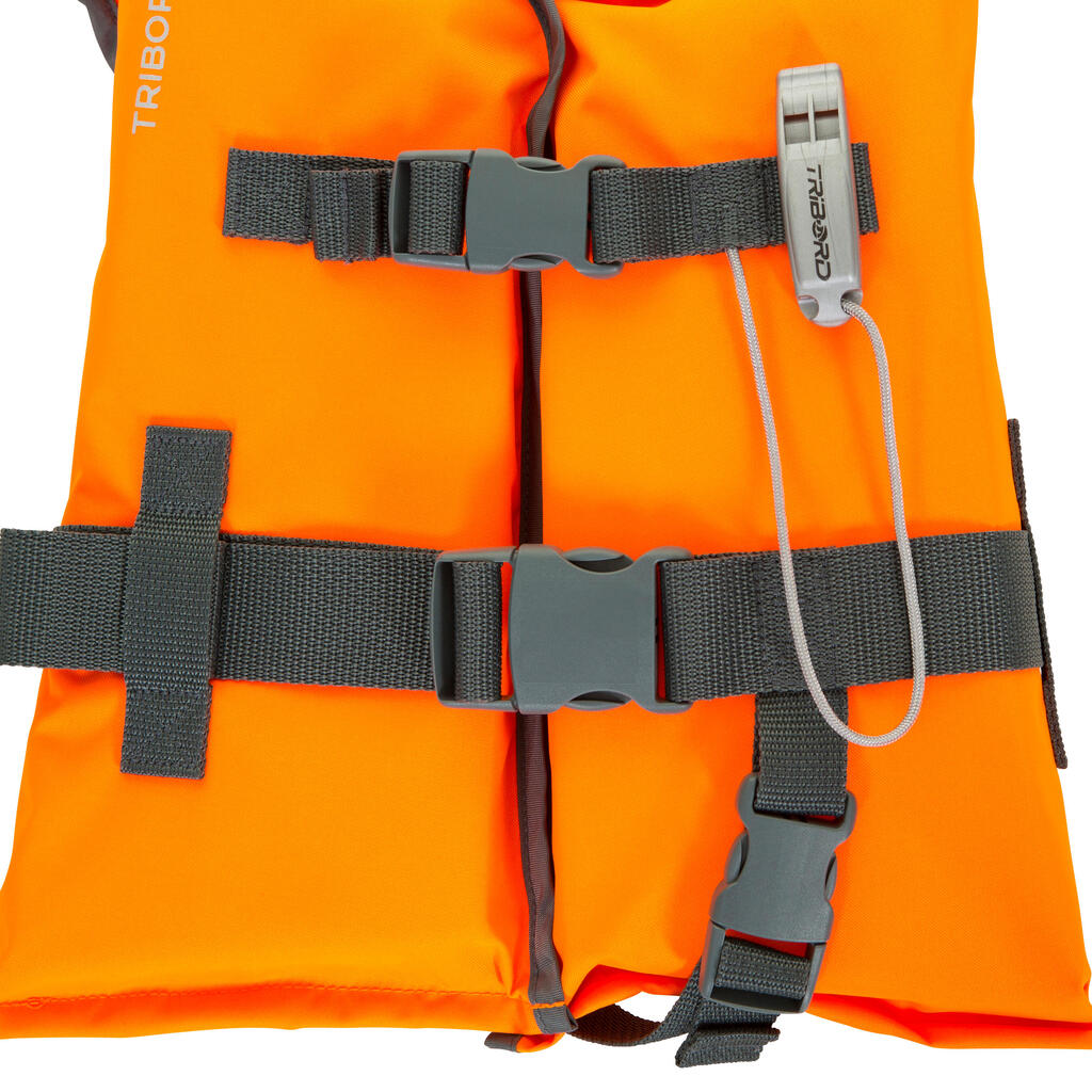 Detská záchranná vesta LJ 100N penová na loď oranžová
