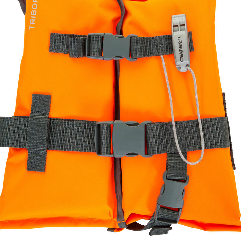 Gilet de sauvetage mousse bateau enfant LJ 100N orange