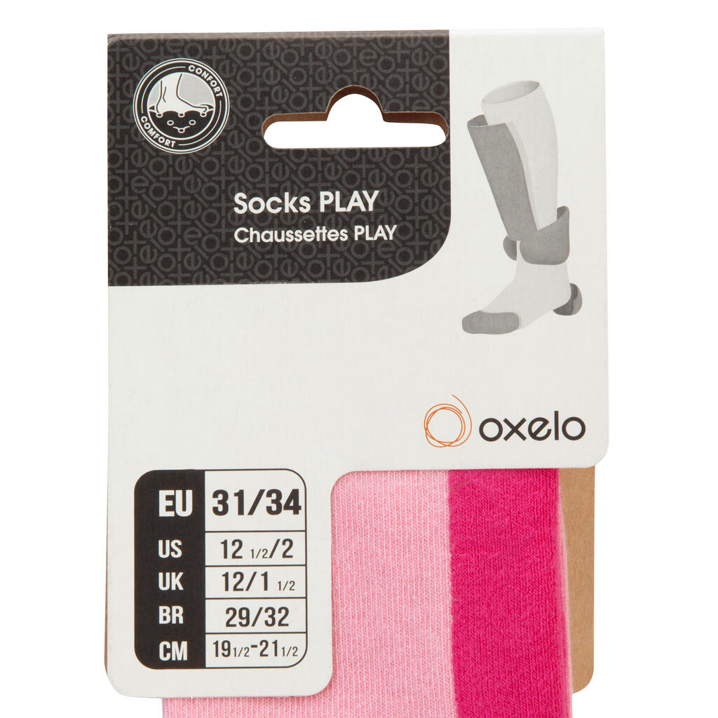 Play Kids' Inline Skating Socks - Pink