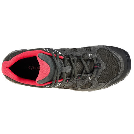 Forclaz Flex 3 Women’s Mountain Hiking Boot – Grey Pink
