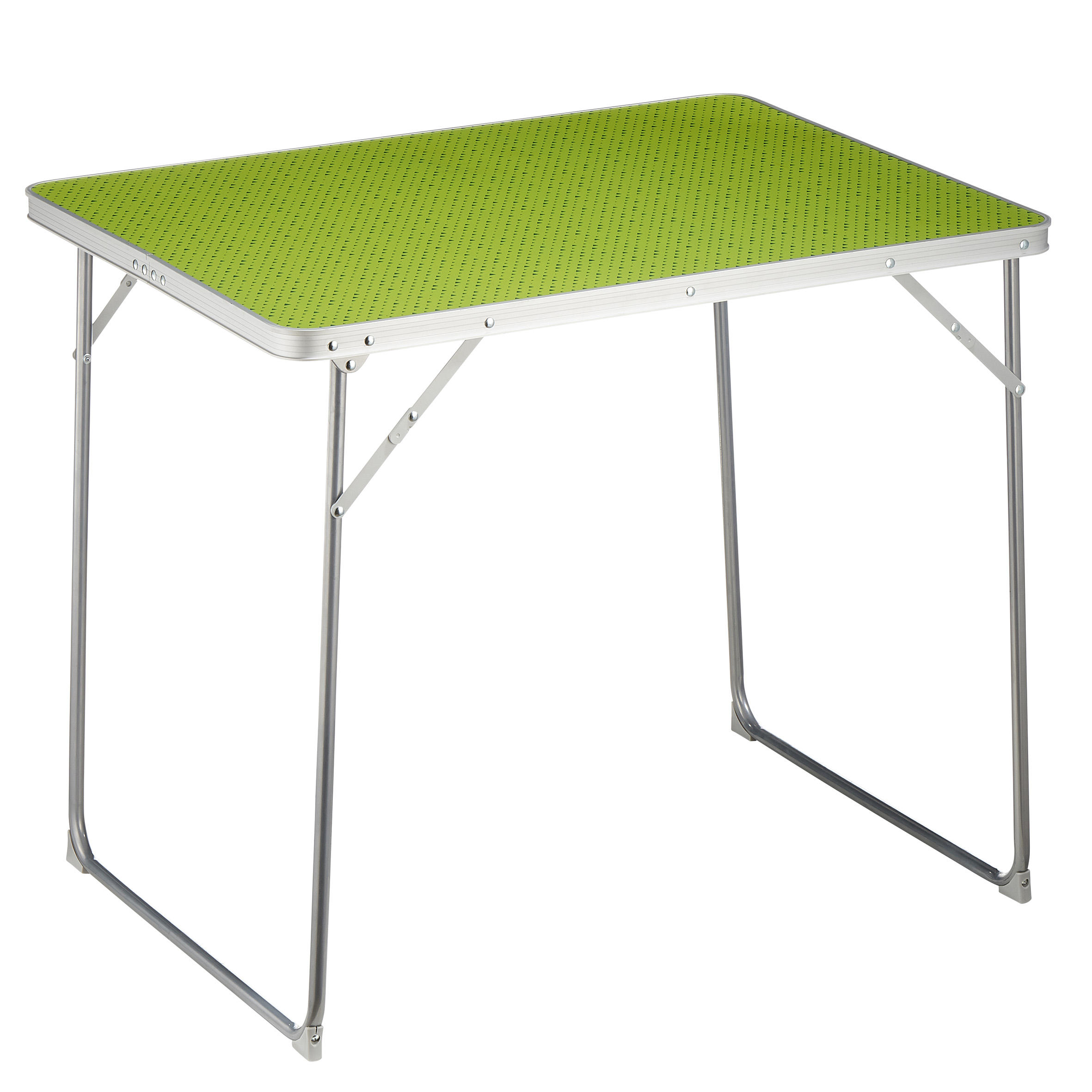QUECHUA Camping Furniture 4-Person Table - Green