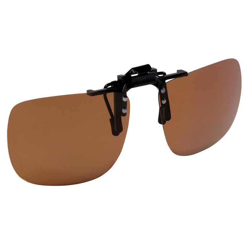 Aufstecksonnenbrille polarisierend DUSKYBAY 100 Angeln Clip-On Media 1