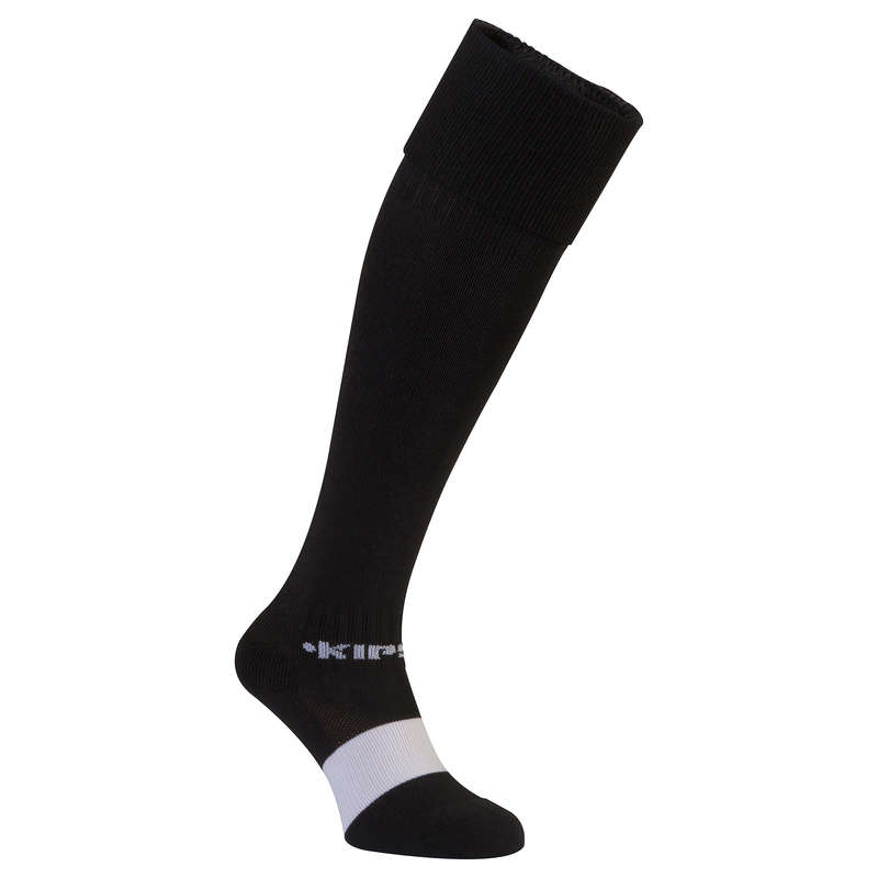KIPSTA F500 Adult Football Socks - Black | Decathlon