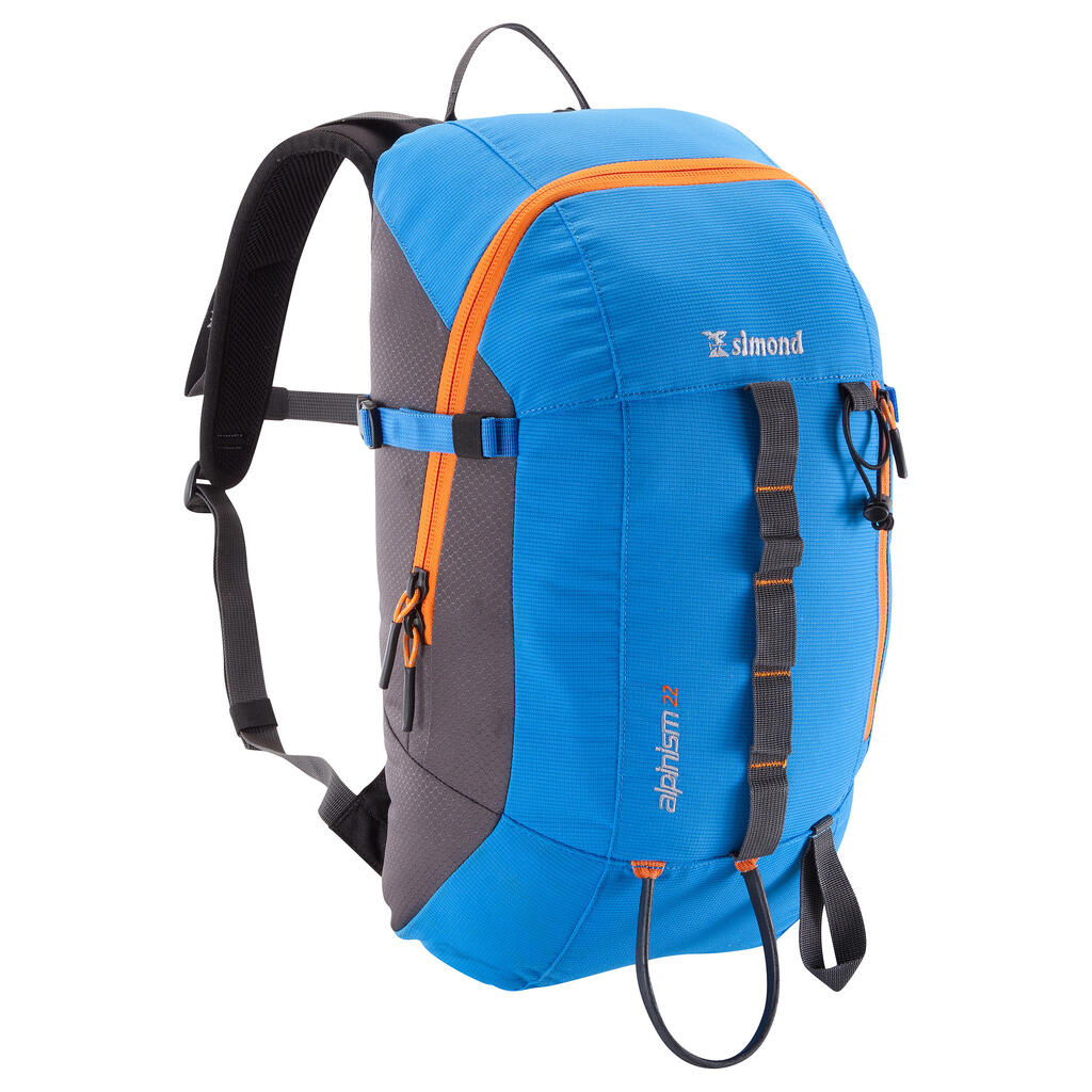 Kletter-Rucksack Alpinism 22, blau