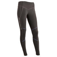 Mountain Trail 500 Women's tights - black and purple