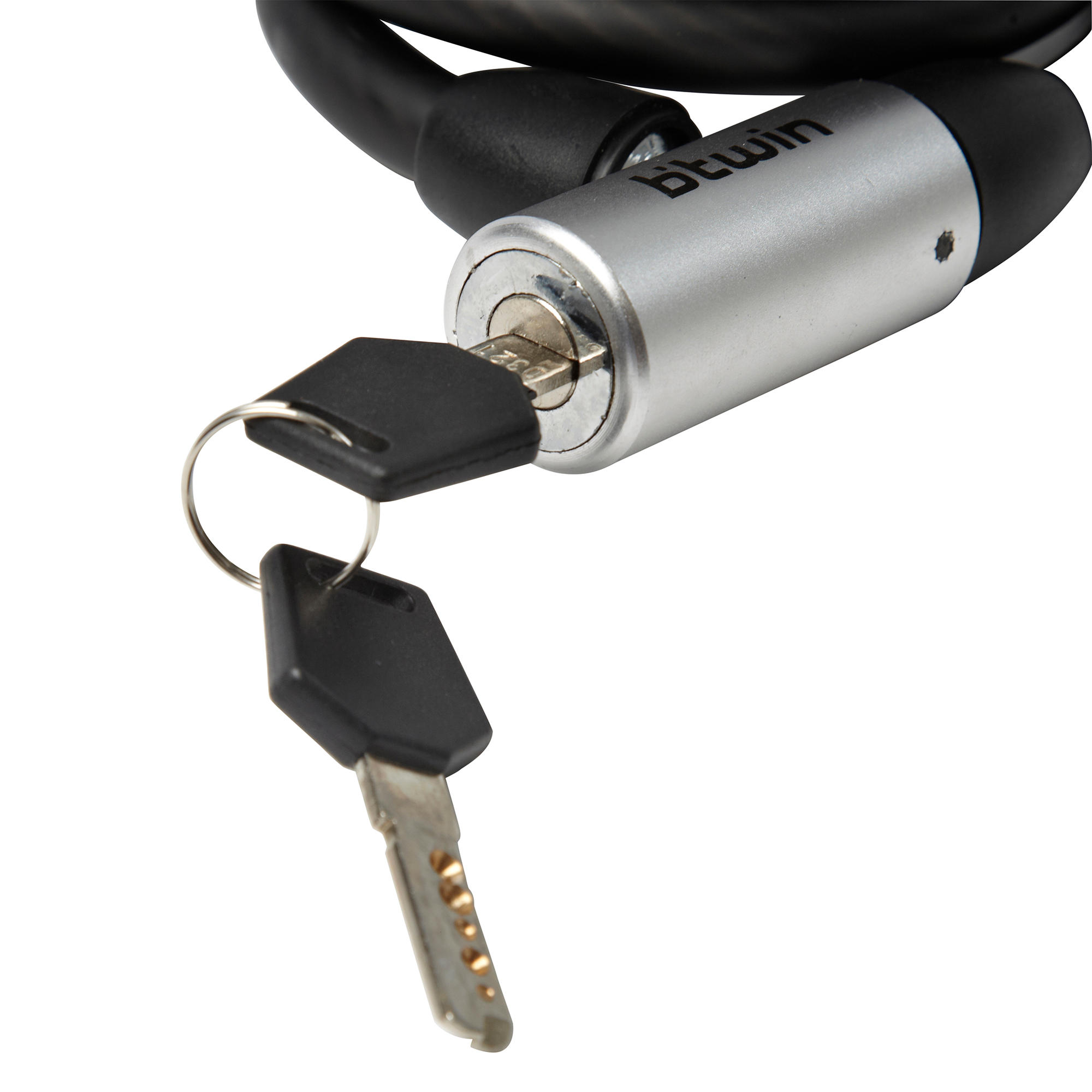 Cycle Lock - Cable 120 with Key - Black