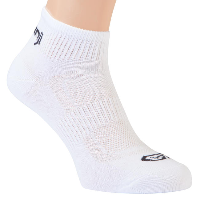 CHILDREN'S ATHLETICS SOCKS WHITE PACK OF 2