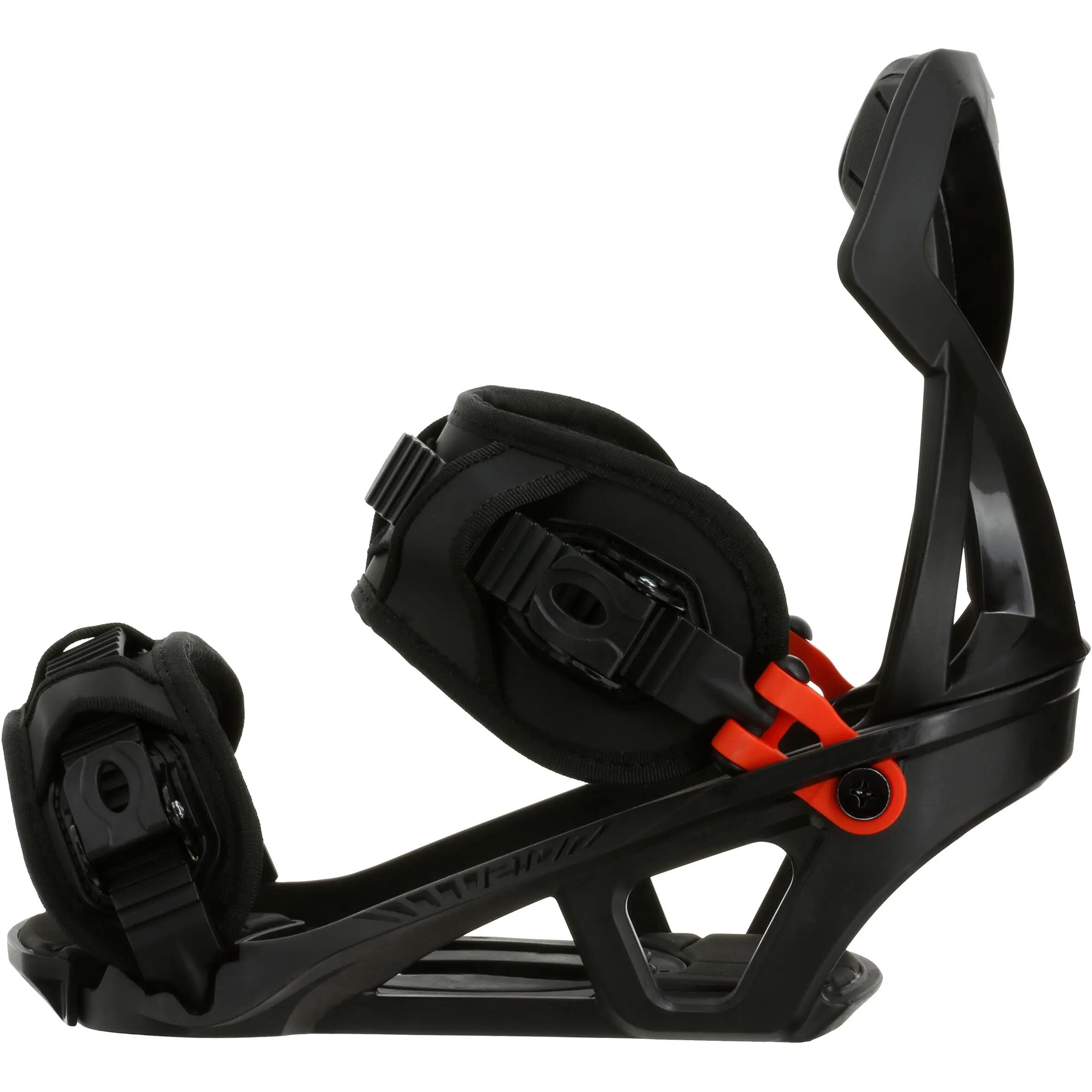 Illusion Snowboard Bindings - Black 3/10