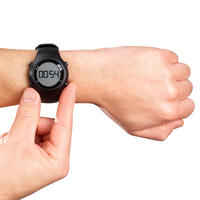 ONRHYTHM 110 runner's heart rate monitor watch black