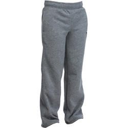 Pantalon basketball enfant B300 gris