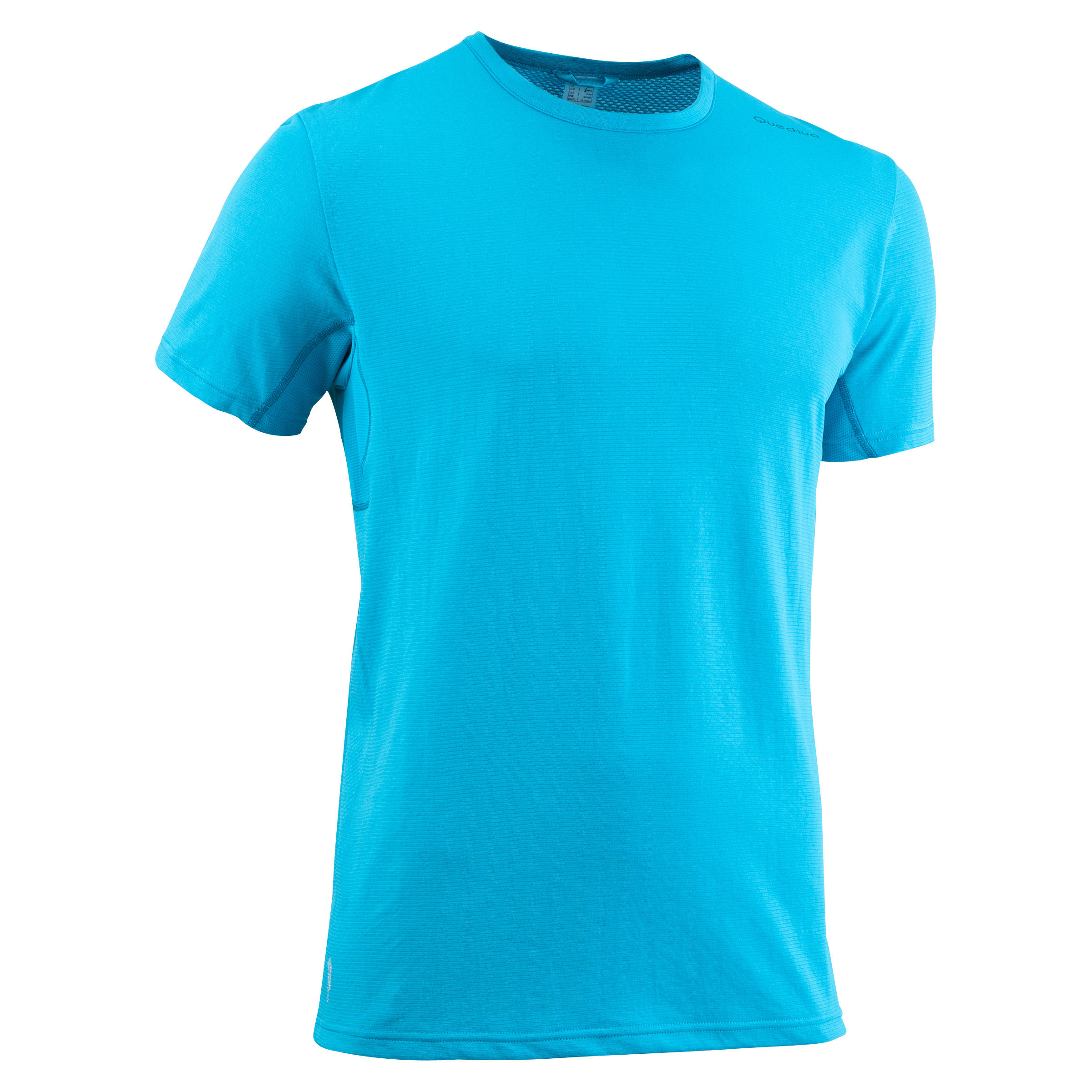 QUECHUA TechFRESH 50 short-sleeved T-Shirt - Bicasay Blue