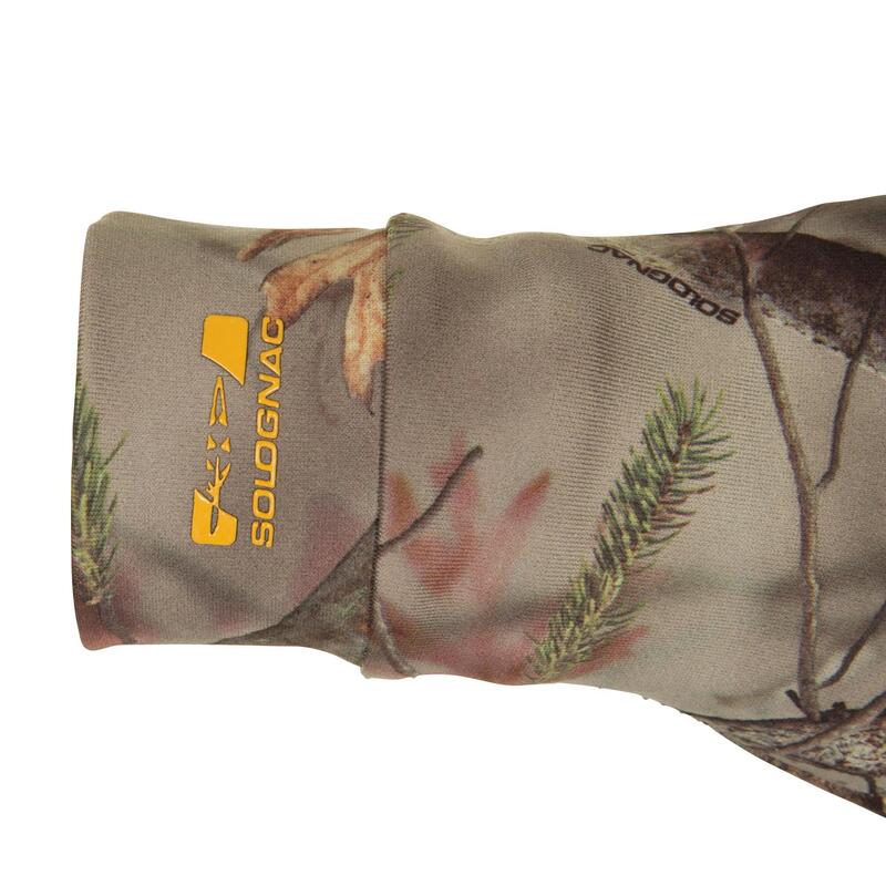 Rękawice myśliwskie Solognac 100 camo
