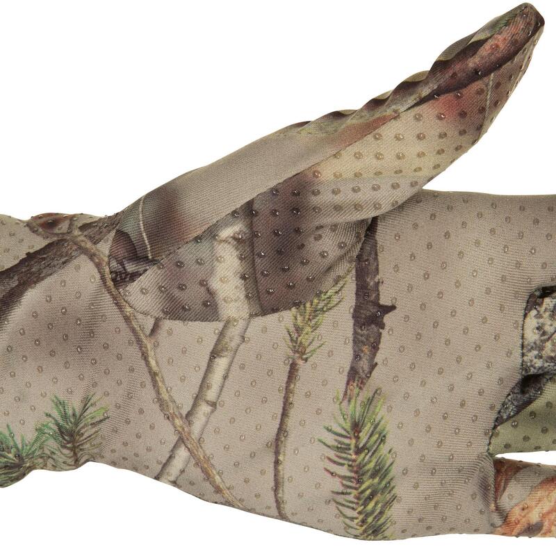 Rękawice myśliwskie Solognac 100 camo
