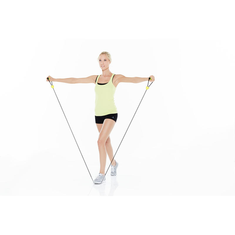 domyos adjustable elastic exercises