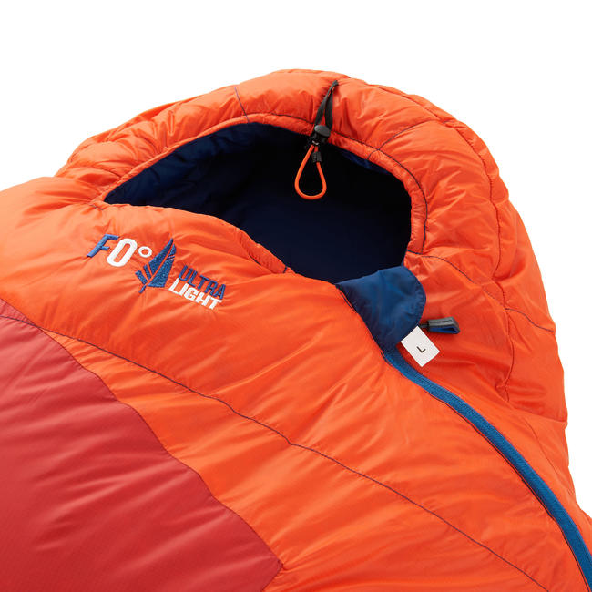 Buy Forclaz 0Â° Hiking Sleeping Bag Ultralight Red Online At Decathlon.In
