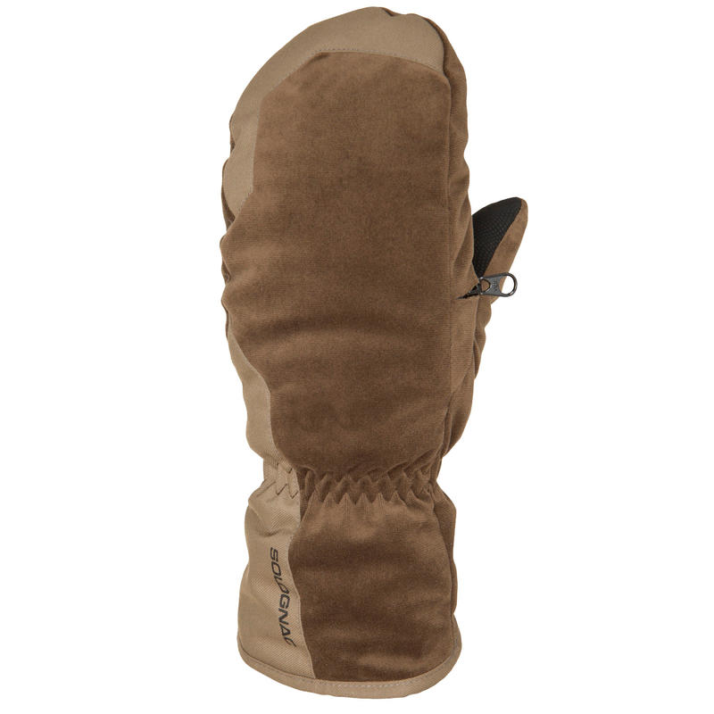 Gants chasse Toundra 500 marron Gants chasse Toundra 500 marron