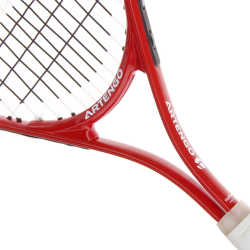 TR700 25 JUNIOR TENNIS RACKET - RED 