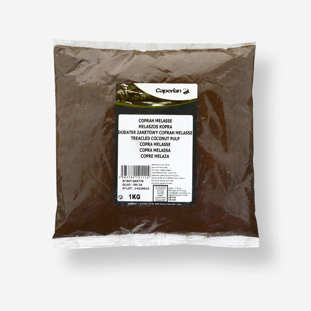 Žvejybos pašaras COPRA AND MOLASSES, Kokosų kopra ir melasa, 1 kg