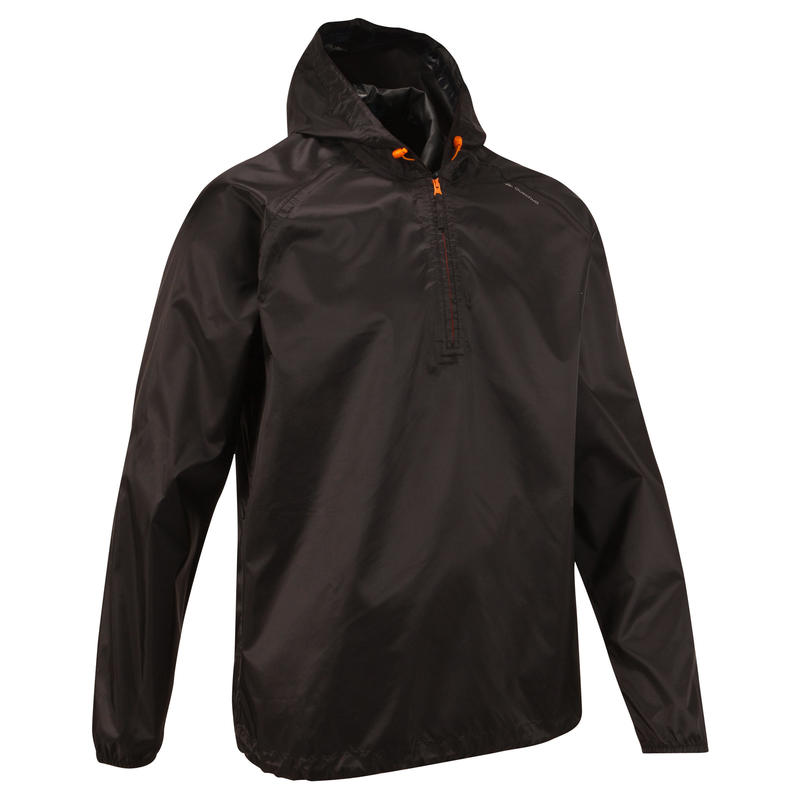 Raincoat|Buy Raincut Hiking Jacket Black|Decathlon.in