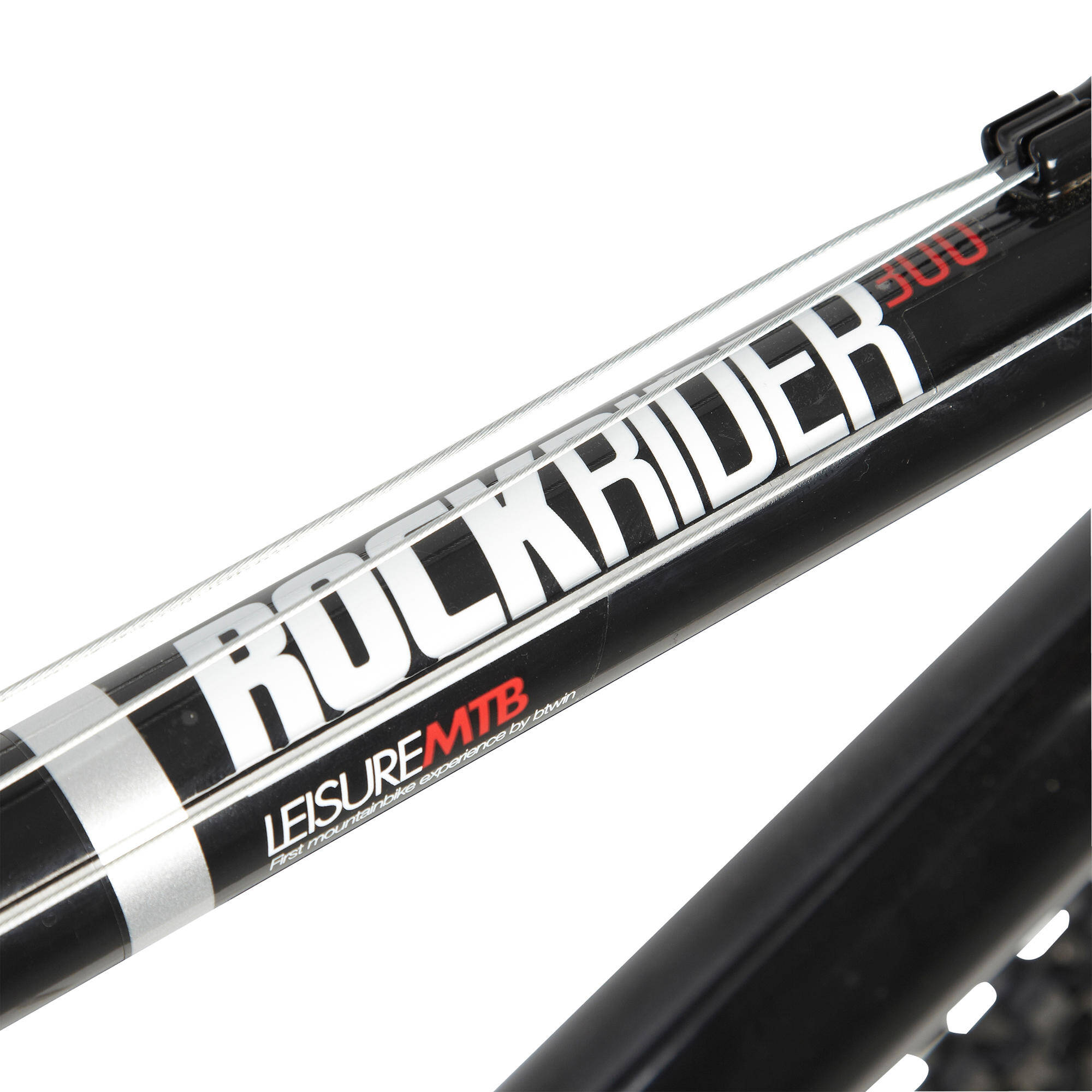 Rockrider 300 Mountain Bike - Black -  3