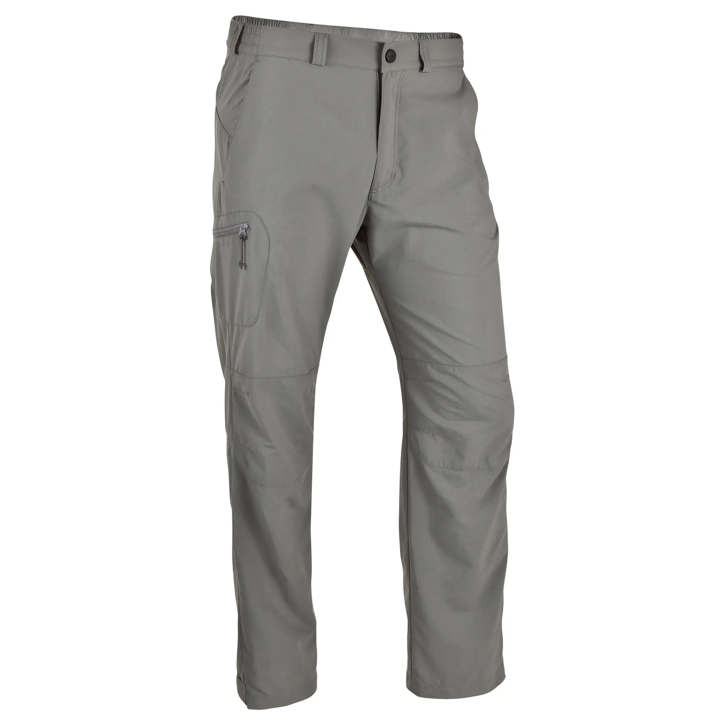 Forclaz 100 trousers -Light grey 1/2