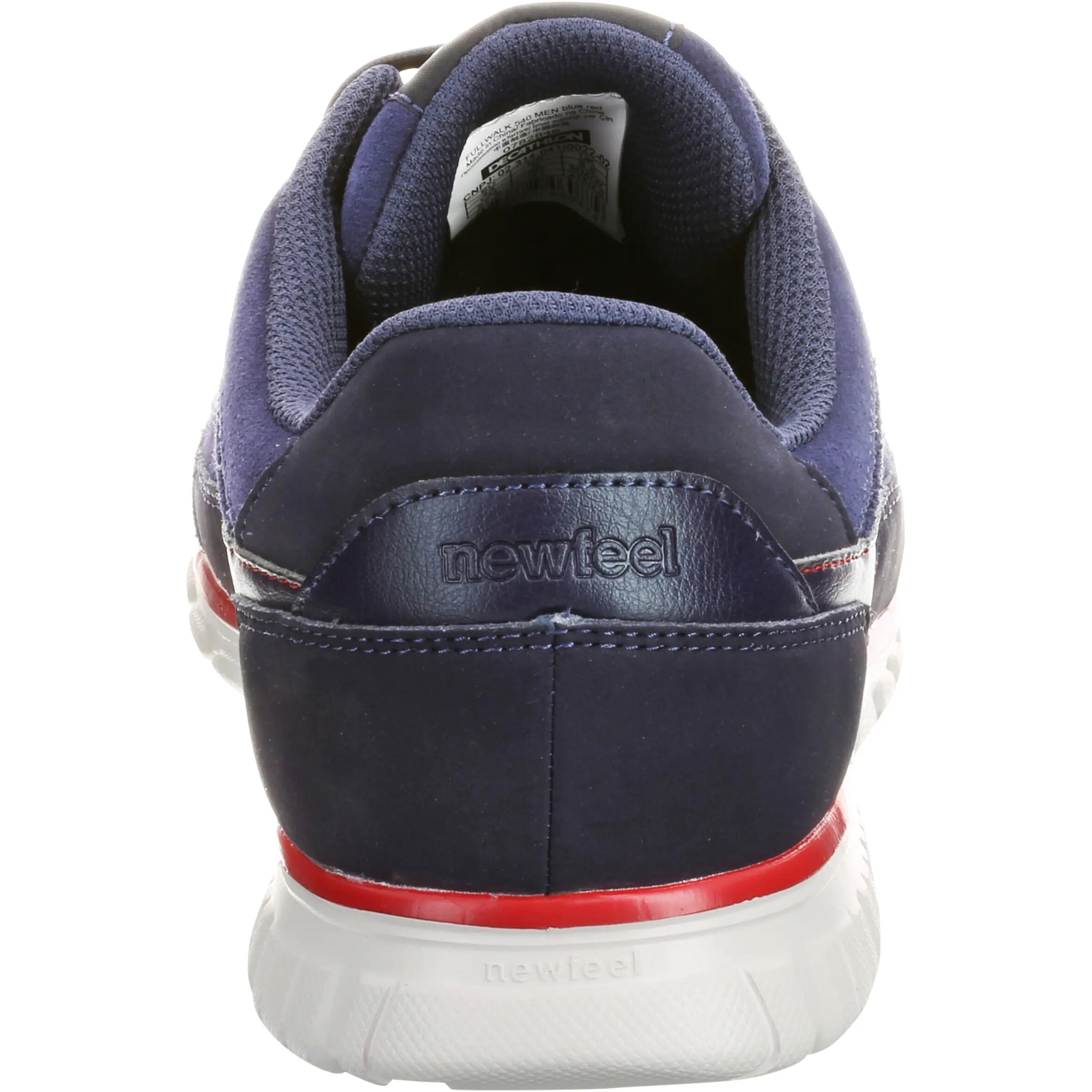 Fullwalk 540 Men's Fitness Walking Shoes - Blue/Red 5/15