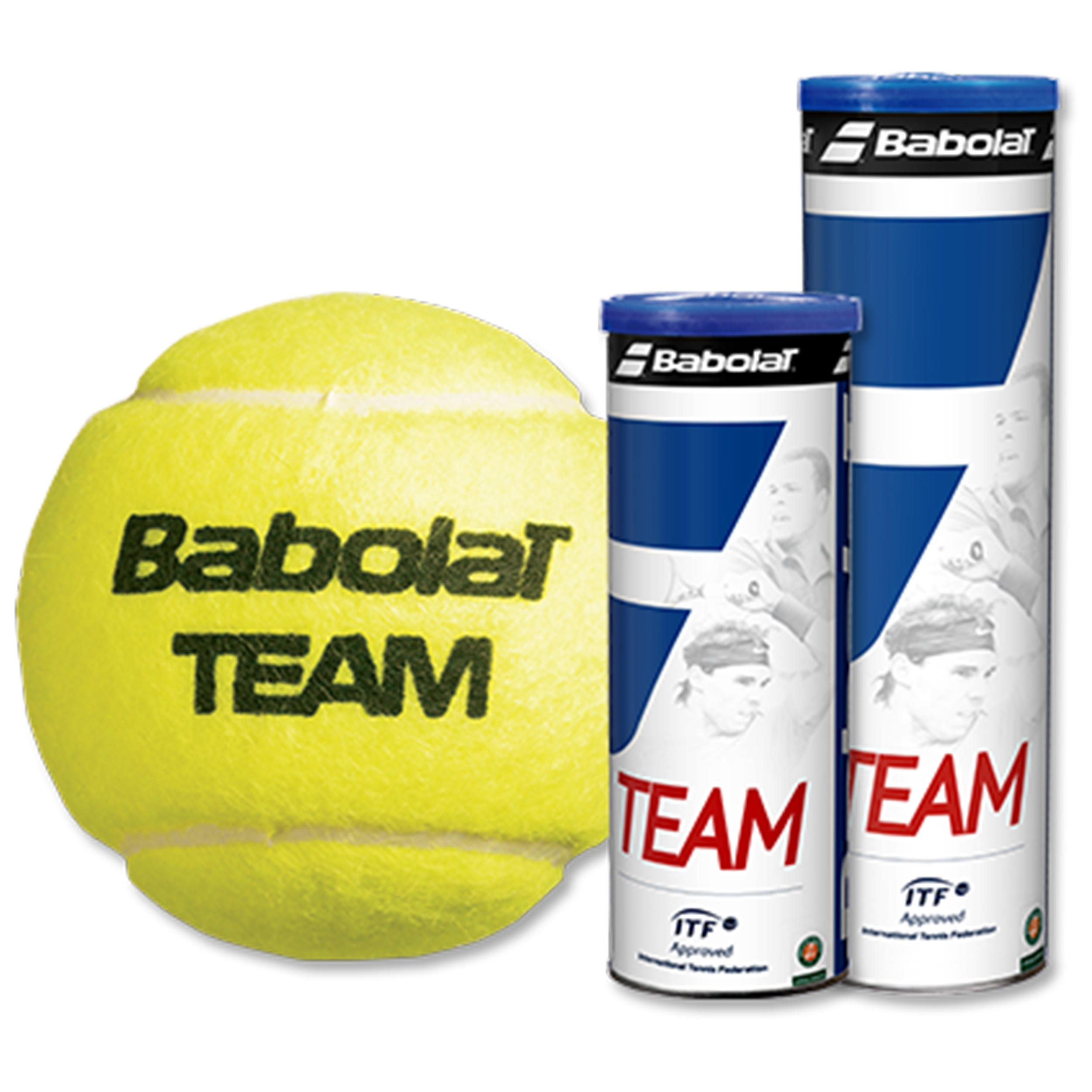 Babolat BALLES DE TENNIS TEAM LOT DE 4 JAUNE Decathlon