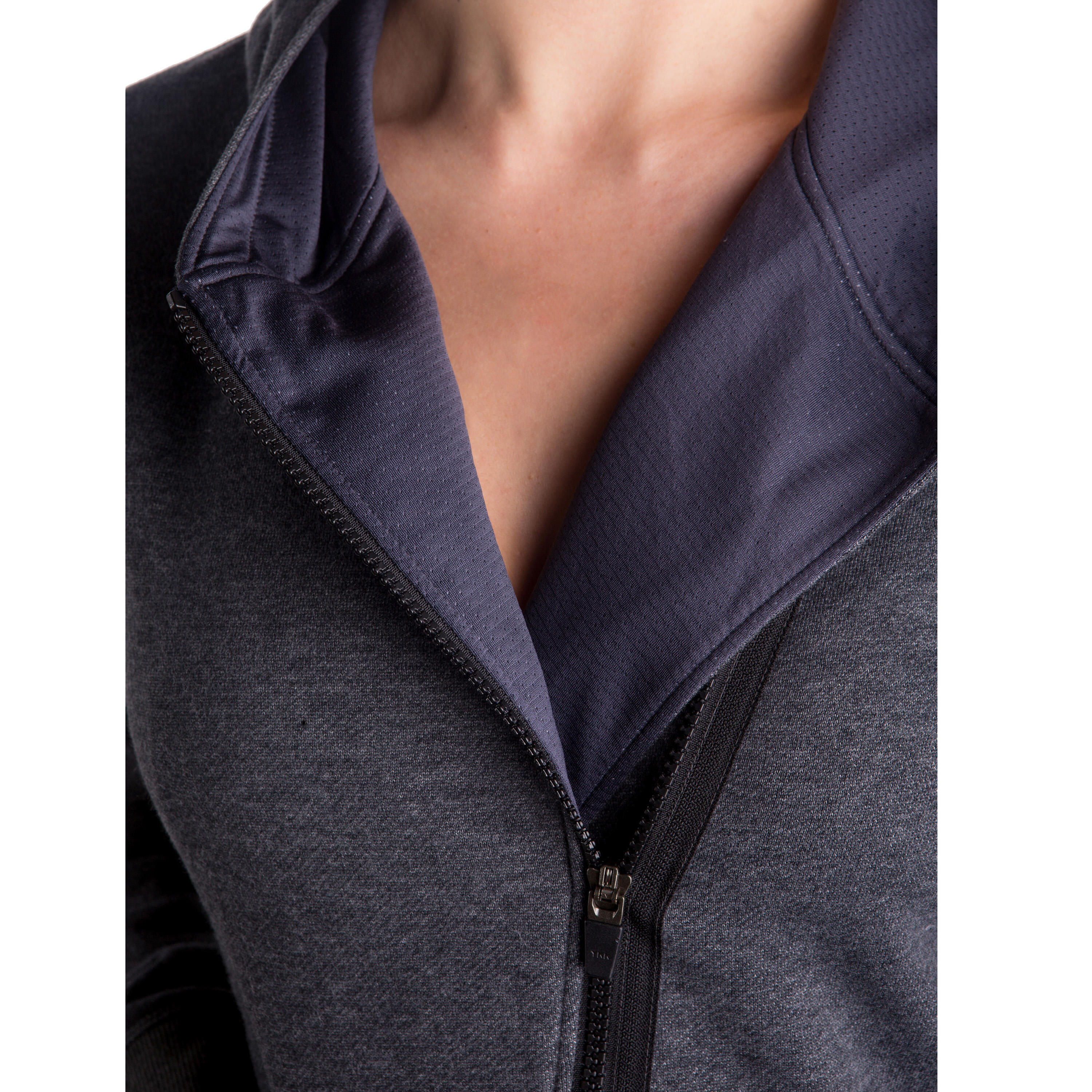 Soft Women's Badminton Tennis Padel Table Tennis Squash Jacket - Grey 8/11