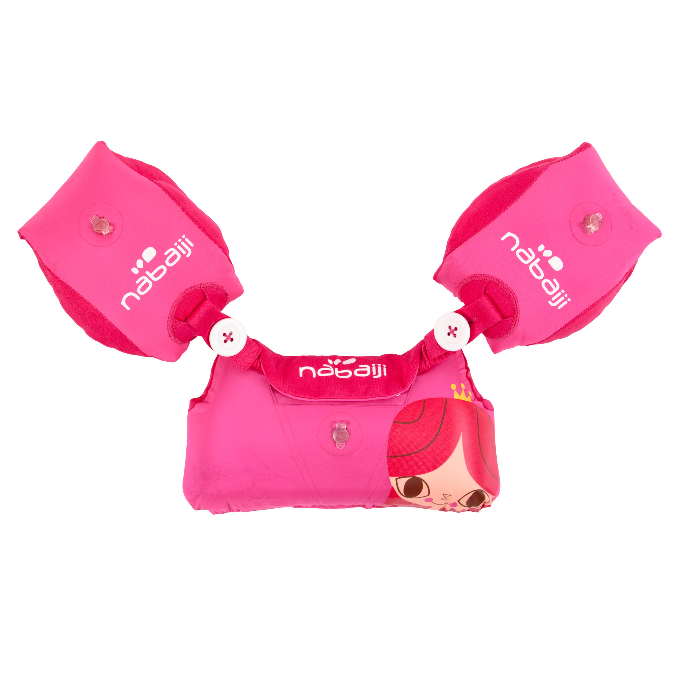 NABAIJI Tiswim progressive 15-30 kg armband-belt - pink mermaid design