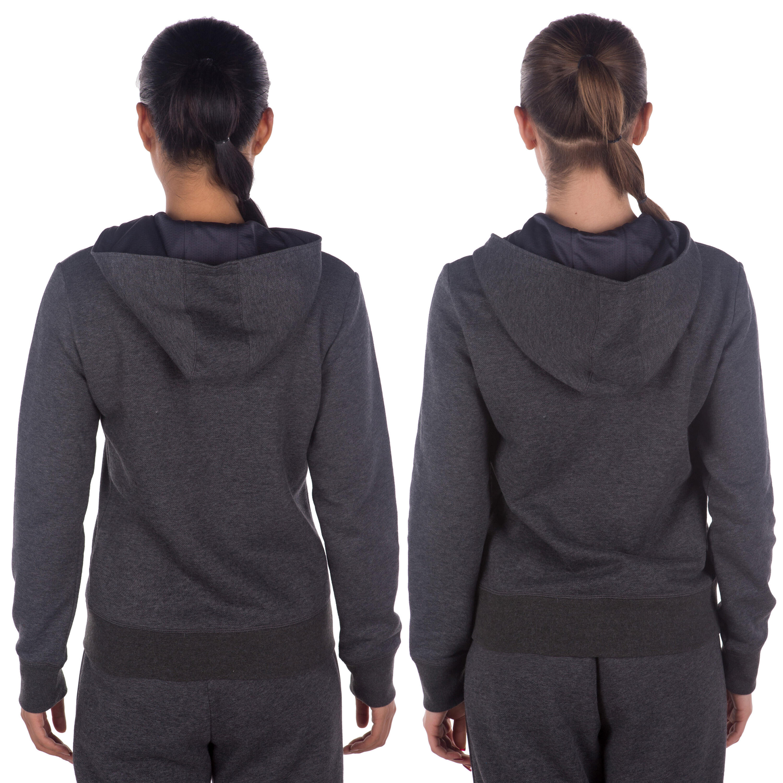 Soft Women's Badminton Tennis Padel Table Tennis Squash Jacket - Grey 3/11