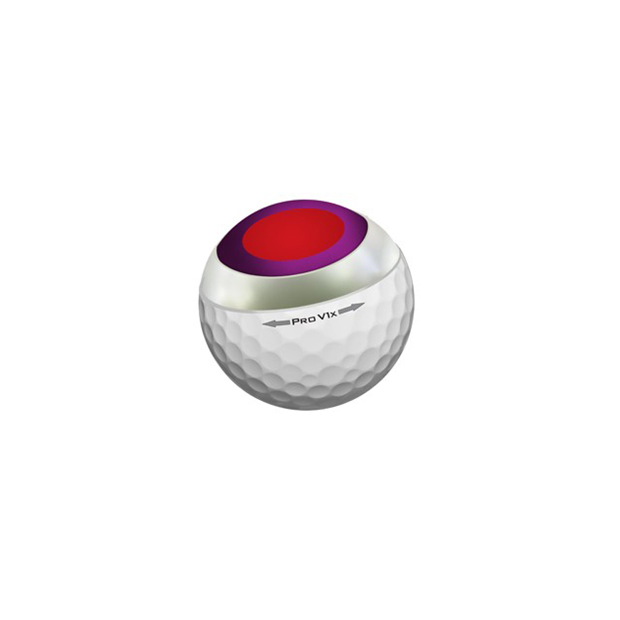 Pro V1x 2016 Pack of 12 Golf Balls - White 4/4