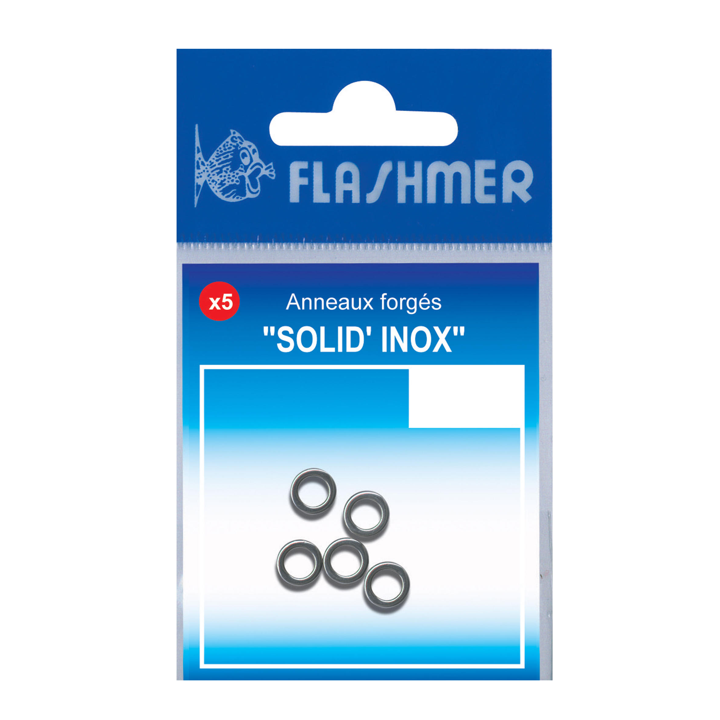 Solid ring INOX N°9 pêche en mer - Flashmer