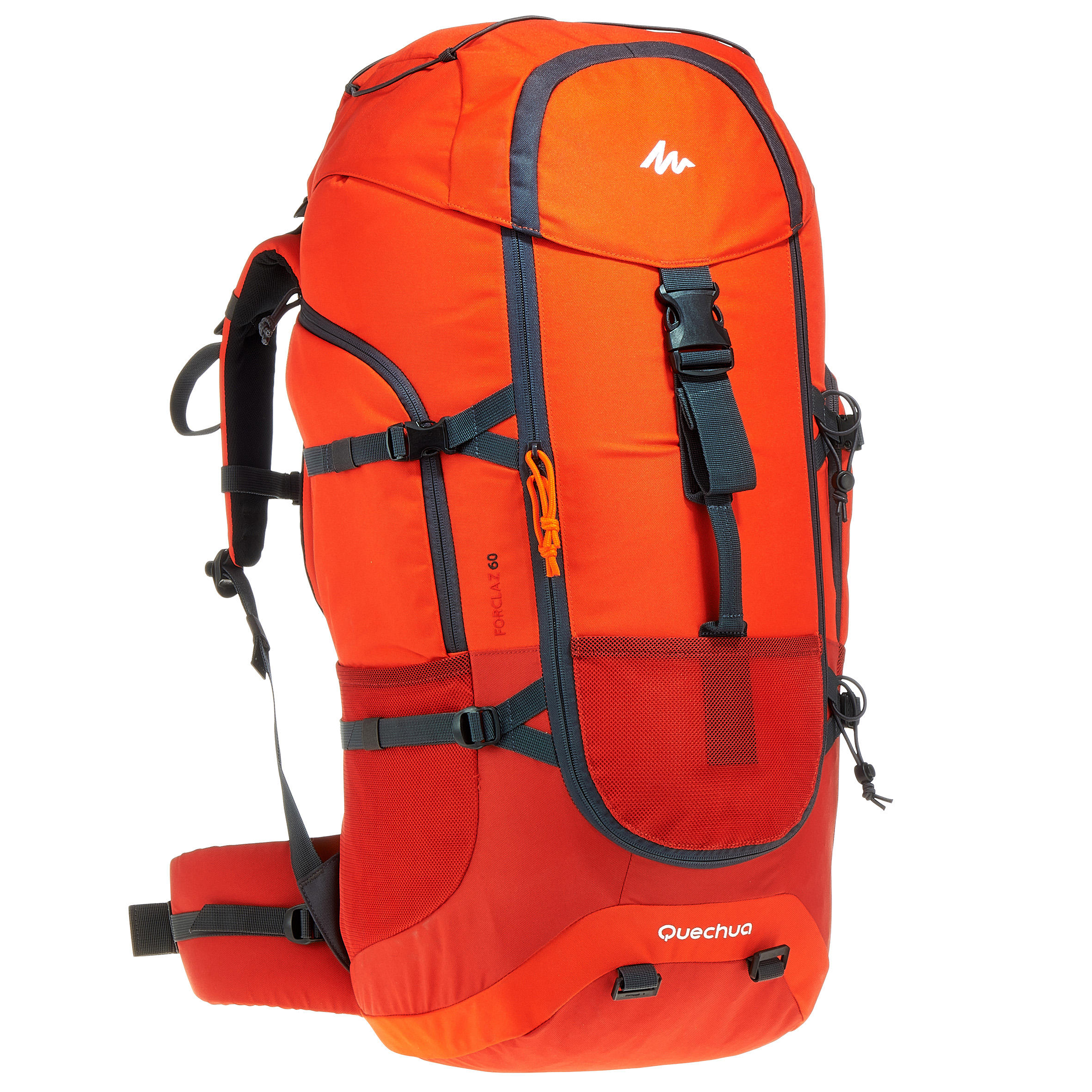 Sac a dos Trekking forclaz 60 litres rouge Decathlon