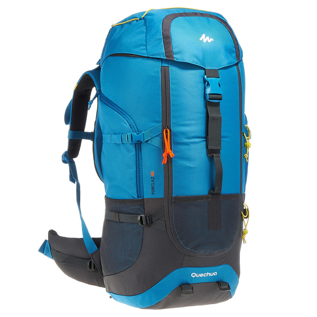 Backpacking Rucksack 60 Liter blau