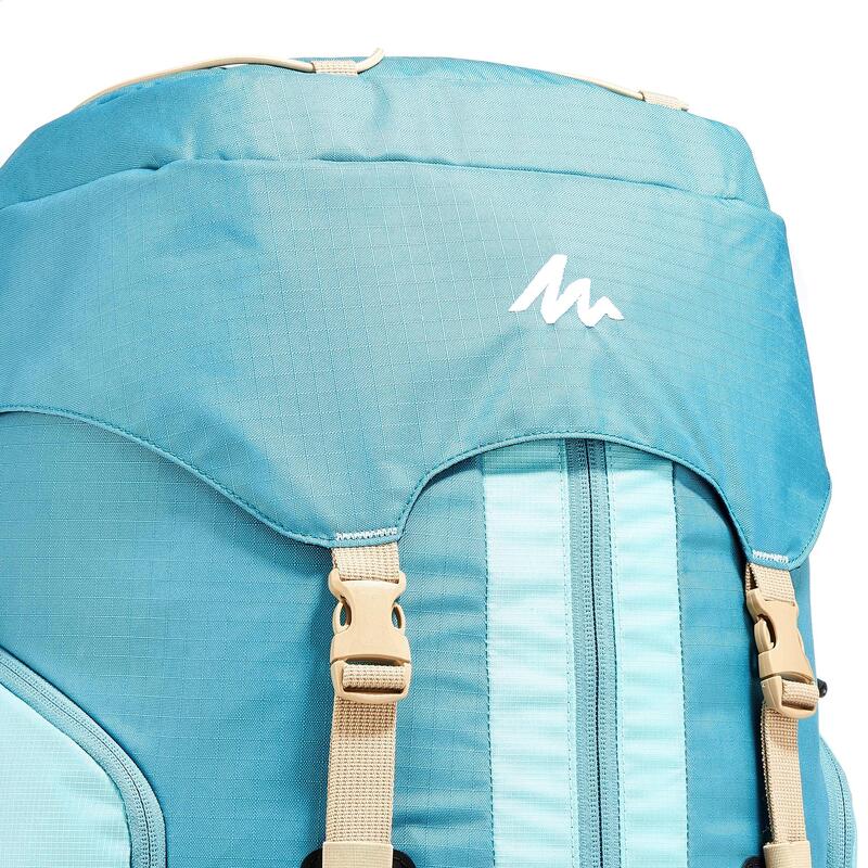 Sac à dos Trekking montagne 60 L EASYFIT femme Bleu