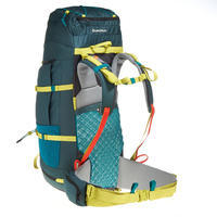 Men's Mountain Backpacking Backpack 70 Liter Easyfit