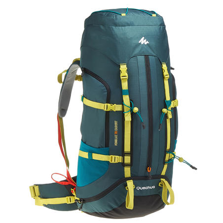 Men's Mountain Backpacking Backpack 70 Liter Easyfit