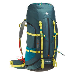Sac à dos Trekking montagne 70 L EASYFIT homme bleu