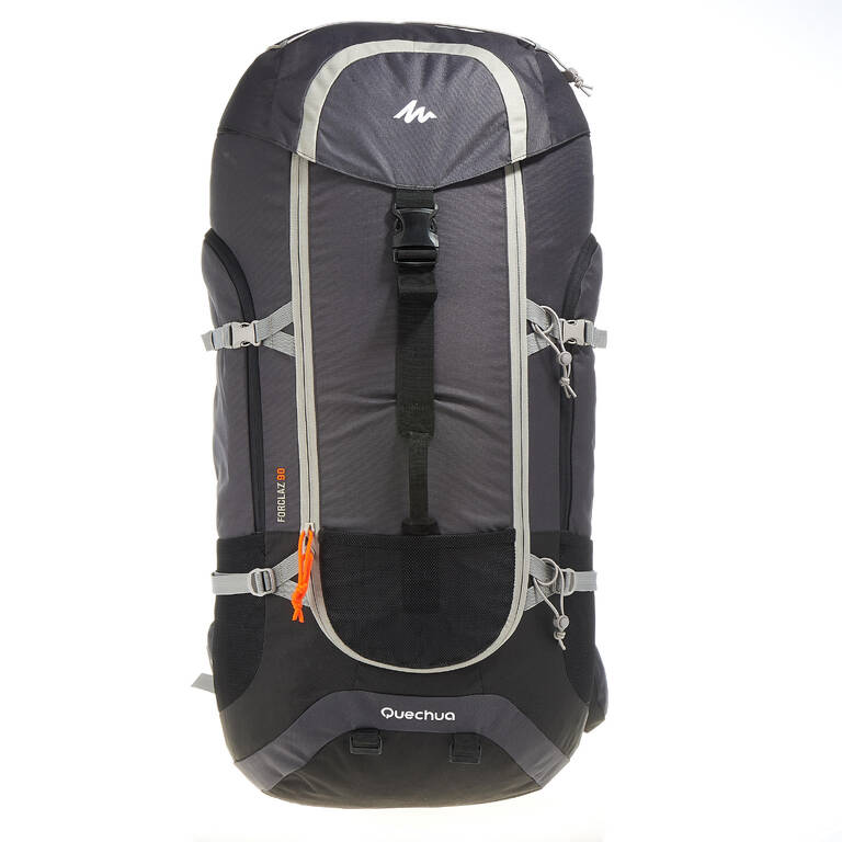 Men's mountain trekking rucksack | FORCLAZ 90L - grey