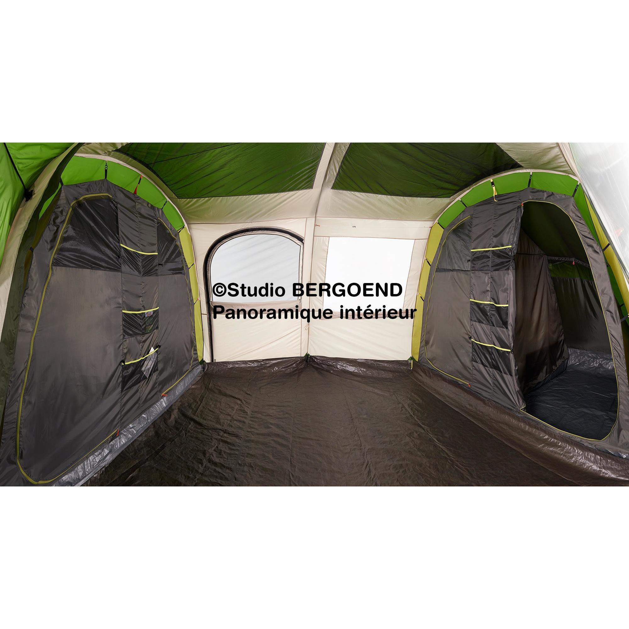 Camping tent with poles - Arpenaz 8.4 
