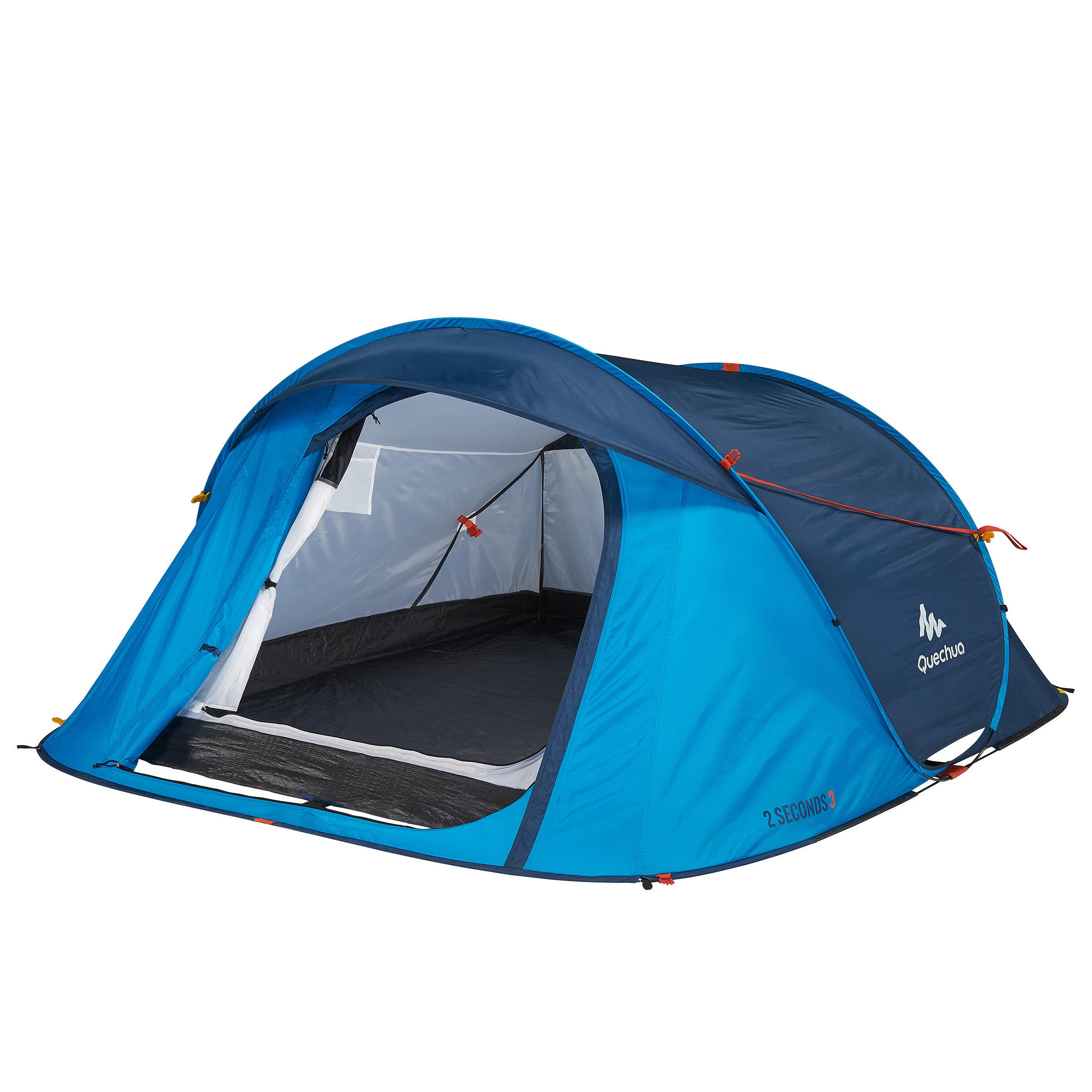 QUECHUA 2 seconds EASY 3 Tent blue - 3 people