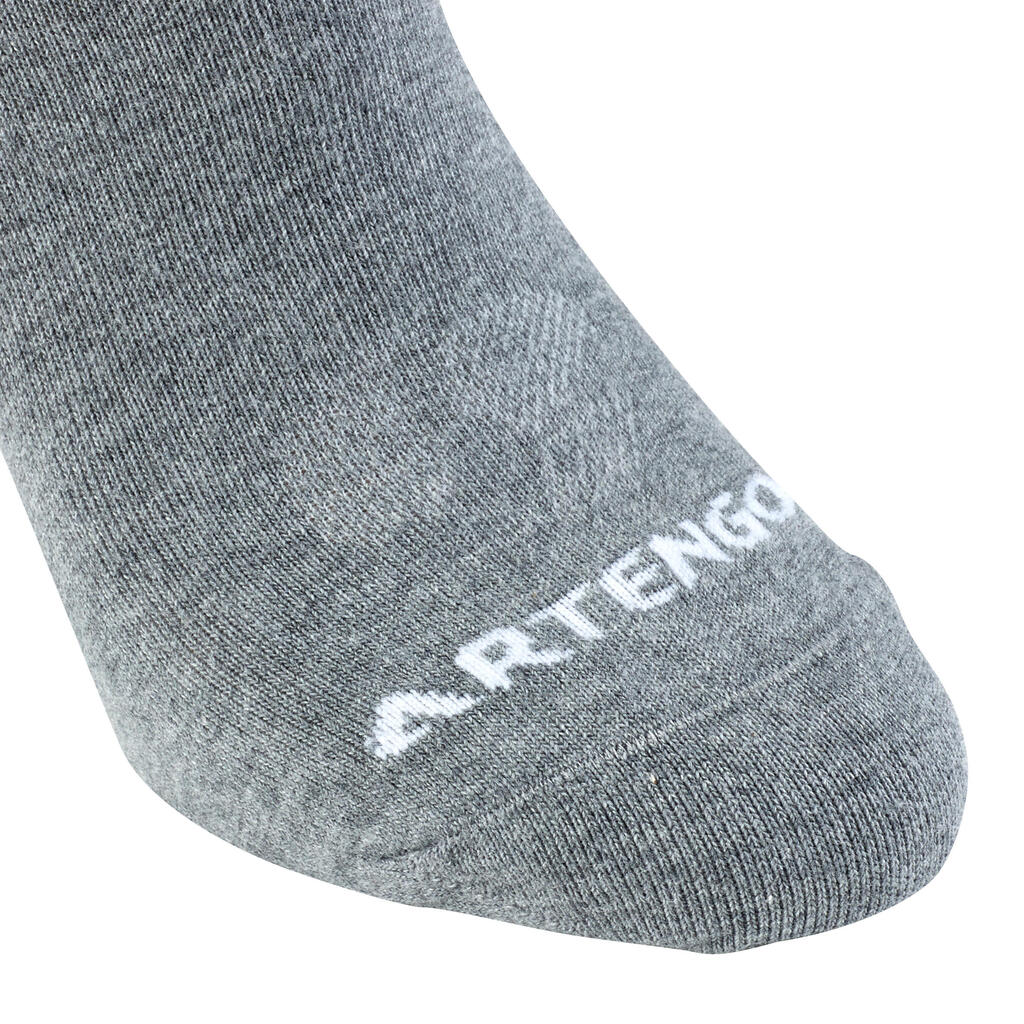 RS 160 Adult High Sports Socks Tri-Pack - Grey