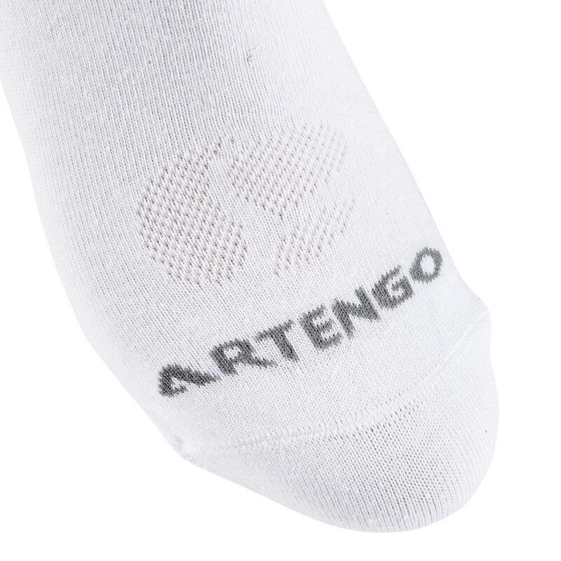 CHAUSSETTES DE SPORT ADULTE MID ARTENGO RS 160 BLANC LOT DE 3