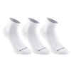 Športové stredné ponožky RS 160 biele 3 páry