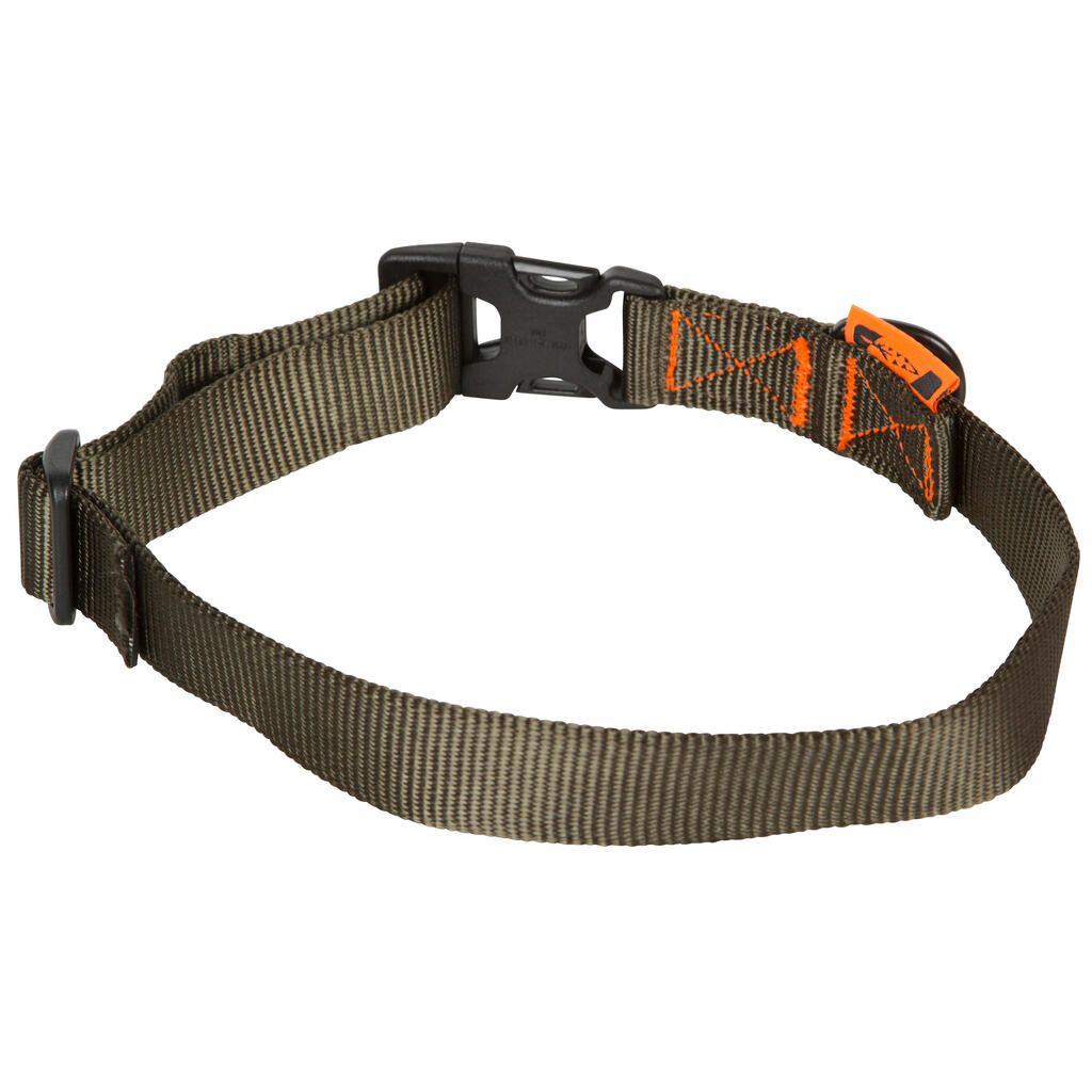 Dog collar 100 khaki